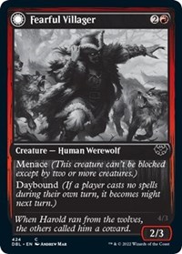 Fearful Villager, Innistrad: Double Feature