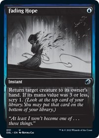 Fading Hope, Innistrad: Double Feature