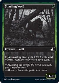Snarling Wolf (199), Innistrad: Double Feature