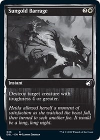 Sungold Barrage, Innistrad: Double Feature