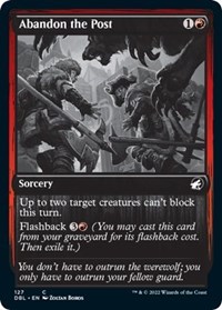 Abandon the Post, Innistrad: Double Feature