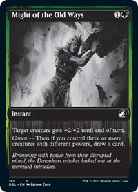 Might of the Old Ways, Innistrad: Double Feature