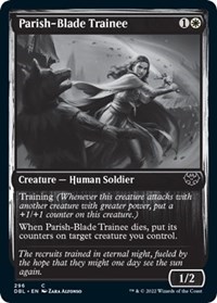 Parish-Blade Trainee, Innistrad: Double Feature