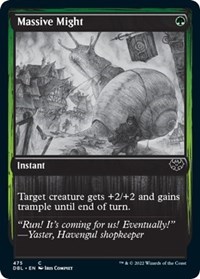 Massive Might, Innistrad: Double Feature