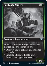 Sawblade Slinger, Innistrad: Double Feature