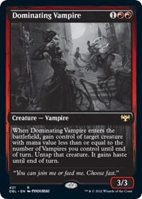 Dominating Vampire, Innistrad: Double Feature
