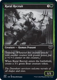Rural Recruit, Innistrad: Double Feature