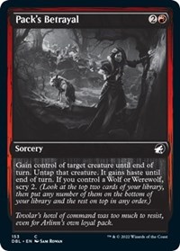 Pack's Betrayal, Innistrad: Double Feature