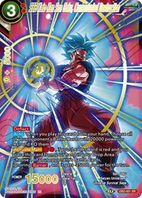 SSB Kaio-Ken Son Goku, Concentrated Destruction (Gold Stamped)