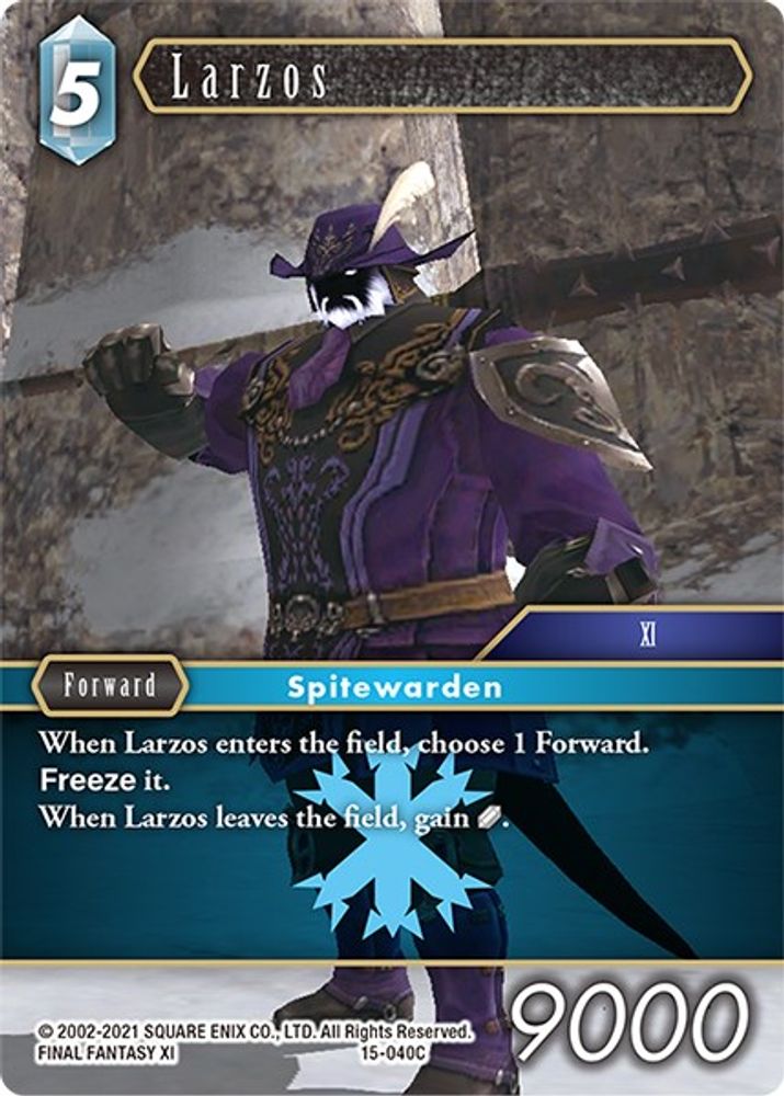 Larzos, Standard, front