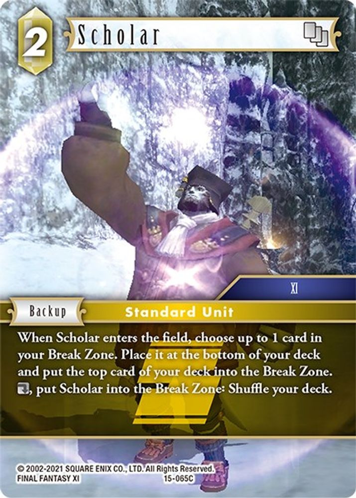 Scholar (65), Standard, front
