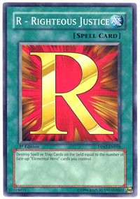 R - Righteous Justice