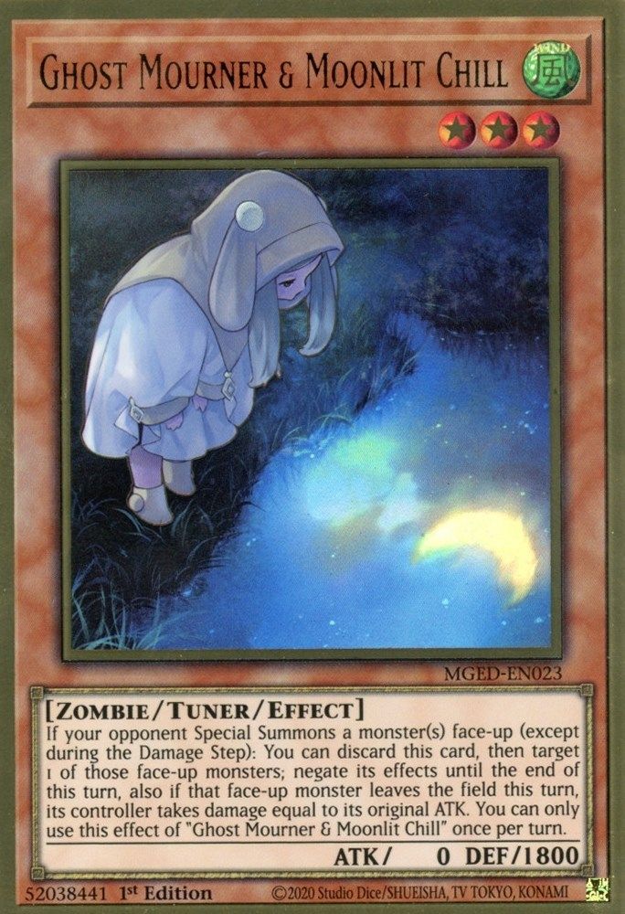Ghost Mourner & Moonlit Chill (Alternate Art), 1st-edition, front