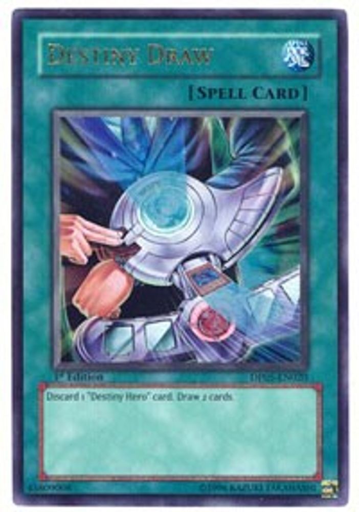 Destiny Draw, 1st-edition, front
