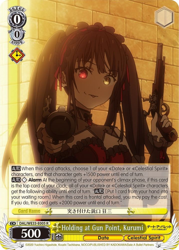 Holding at Gun Point, Kurumi (Parallel Foil), Standard, front