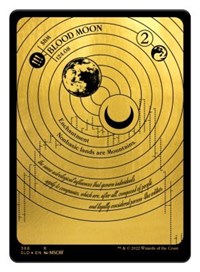 Blood Moon (Foil Etched) (Gold), Secret Lair Drop Series