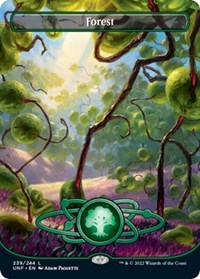 Forest (239) (Borderless), Unfinity
