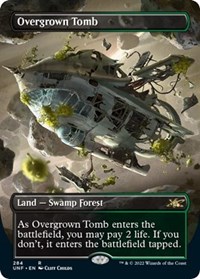 Overgrown Tomb (Borderless), Unfinity