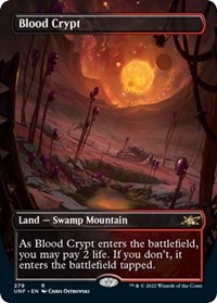 Blood Crypt (Borderless), Unfinity