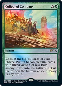 Collected Company, Game Day & Store Championship Promos