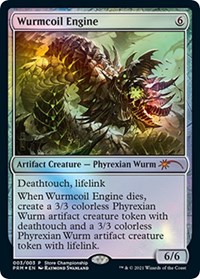 Wurmcoil Engine, Game Day & Store Championship Promos