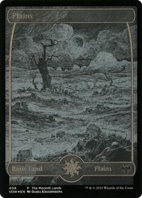 Plains (Moonlit Land) (Foil Etched), WPN & Gateway Promos