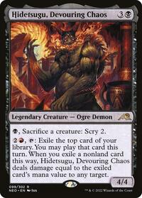Hidetsugu, Devouring Chaos, Kamigawa: Neon Dynasty
