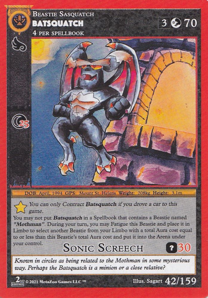 Batsquatch, Standard, front