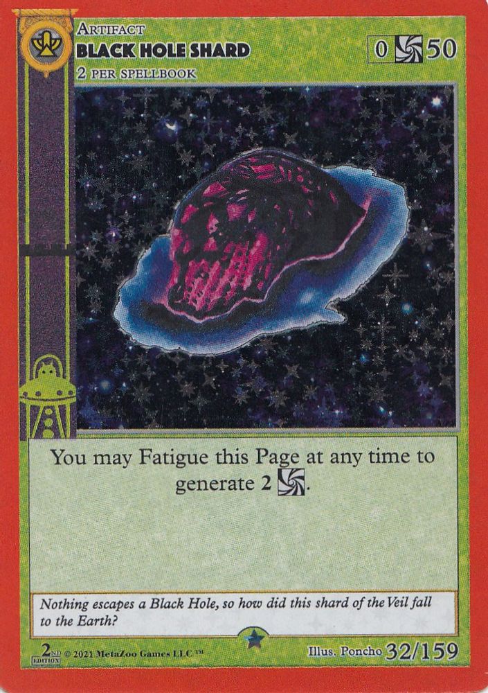Black Hole Shard, Holo, front