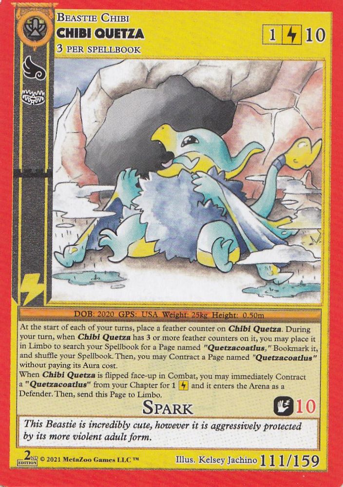 Chibi Quetza, Standard, front