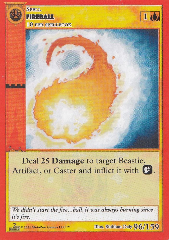 Fireball, Standard, front