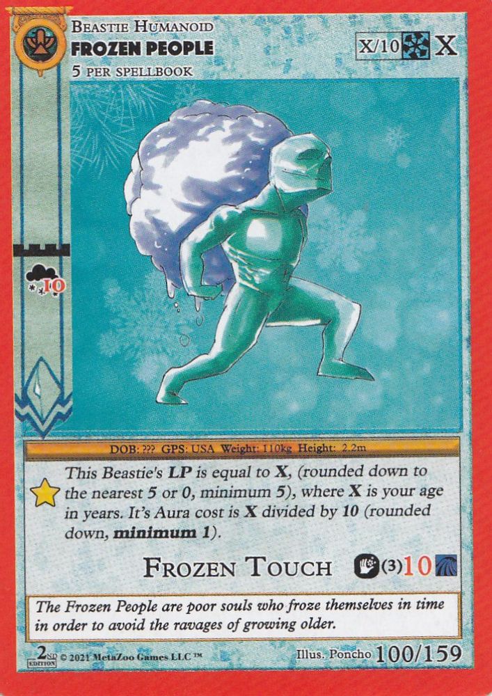 Frozen People, Standard, front
