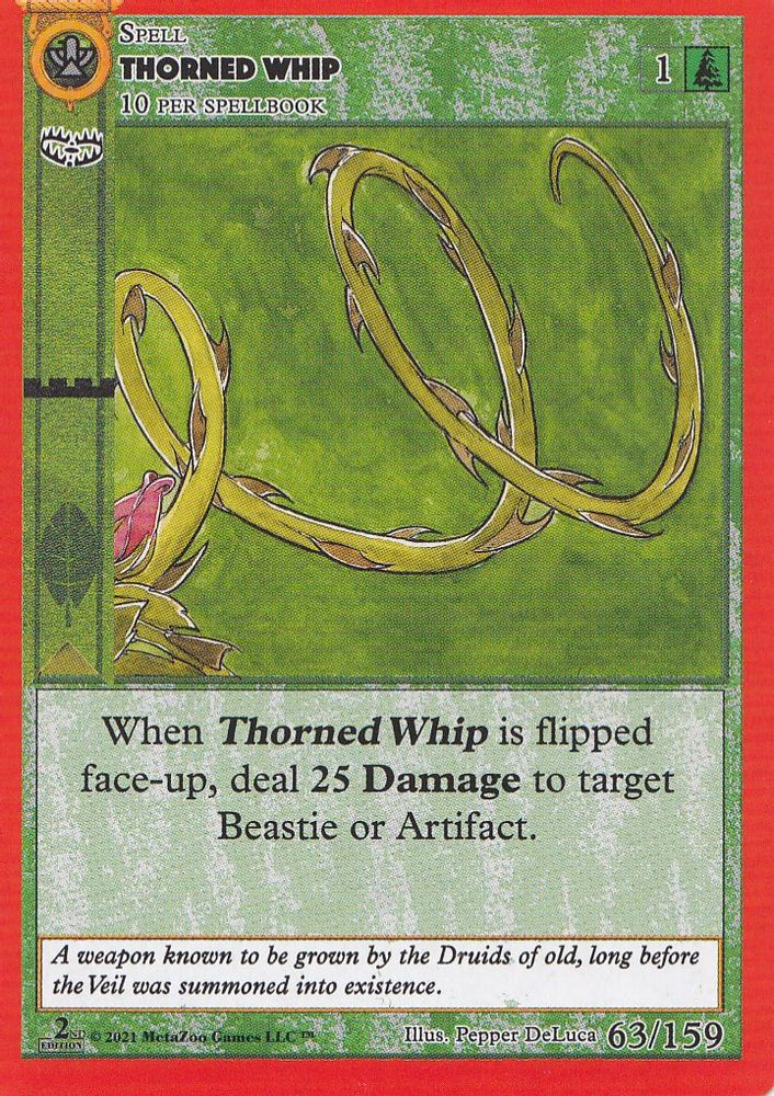 Thorned Whip, Standard, front