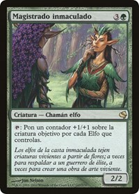 Immaculate Magistrate (Spanish) - "Magistrado inmaculado", Magic Encyclopedia 2011 (Salvat)