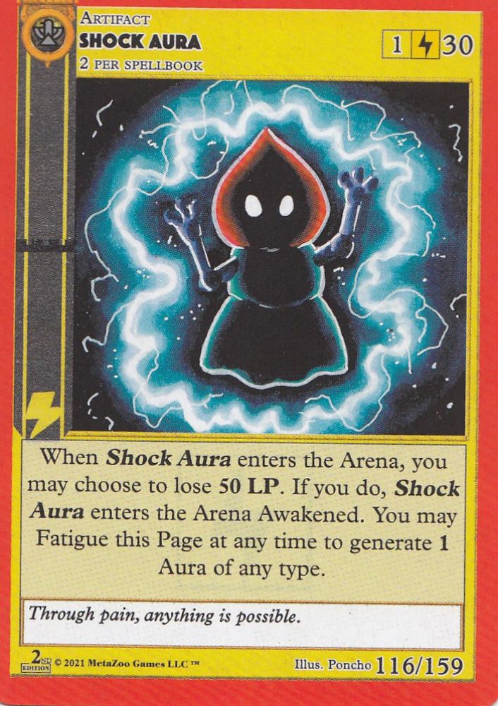 Shock Aura, Standard, front