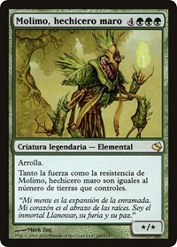Molimo, Maro-Sorcerer (Spanish) - "Molimo, hechicero maro", Magic Encyclopedia 2011 (Salvat)