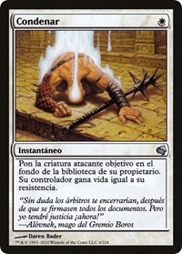 Condemn (Spanish) - "Condenar", Magic Encyclopedia 2011 (Salvat)