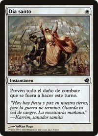 Holy Day (Spanish) - "Dia santo", Magic Encyclopedia 2011 (Salvat)