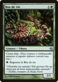 River Boa (Spanish) - "Boa de rio", Magic Encyclopedia 2011 (Salvat)