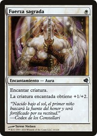 Holy Strength (Spanish) - "Fuerza sagrada", Magic Encyclopedia 2011 (Salvat)