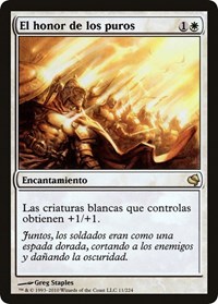 Honor of the Pure (Spanish) - "El honor de los puros", Magic Encyclopedia 2011 (Salvat)