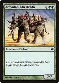 Trained Armodon (Spanish) - "Armodon adiestrado", Magic Encyclopedia 2011 (Salvat)
