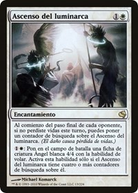 Luminarch Ascension (Spanish) - "Ascenso del luminarca", Magic Encyclopedia 2011 (Salvat)