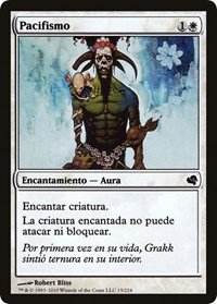 Pacifism (Spanish) - "Pacifismo", Magic Encyclopedia 2011 (Salvat)