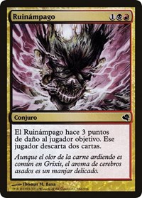 Blightning (Spanish) - "Ruinampago", Magic Encyclopedia 2011 (Salvat)