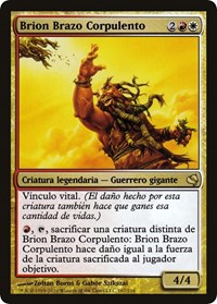Brion Stoutarm (Spanish) - "Brion Brazo Corpulento", Magic Encyclopedia 2011 (Salvat)