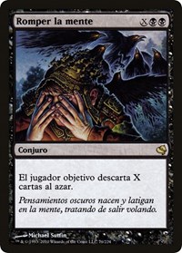 Mind Shatter (Spanish) - "Romper la mente", Magic Encyclopedia 2011 (Salvat)