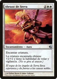 Serra's Embrace (Spanish) - "Abrazo de Serra", Magic Encyclopedia 2011 (Salvat)
