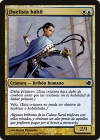 Deft Duelist (Spanish) - "Duelista habil", Magic Encyclopedia 2011 (Salvat)