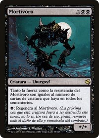 Mortivore (Spanish) - "Mortivoro", Magic Encyclopedia 2011 (Salvat)